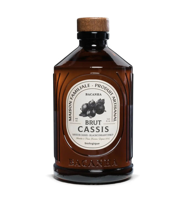 SIROP BRUT DE CASSIS - 40cl par Bacanha • boire, cuisine, fêtedespères, handmade, invitation