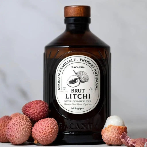 SIROP BRUT DE LITCHI - 40cl par Bacanha • boire, cuisine, fêtedespères, handmade, invitation