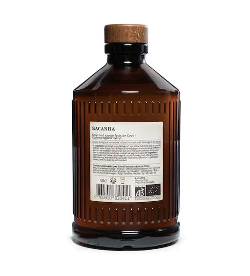 SIROP BRUT DE NOIX COCO - 40cl par BACANHA • boire, cuisine, fêtedespères, handmade, invitation