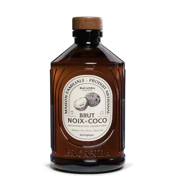 SIROP BRUT DE NOIX COCO - 40cl par BACANHA • boire, cuisine, fêtedespères, handmade, invitation