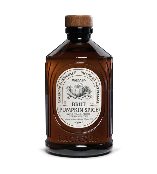 SIROP BRUT DE PUMPKIN SPICE (citrouille épicée) - 40cl par BACANHA • automne, autumn, boire,