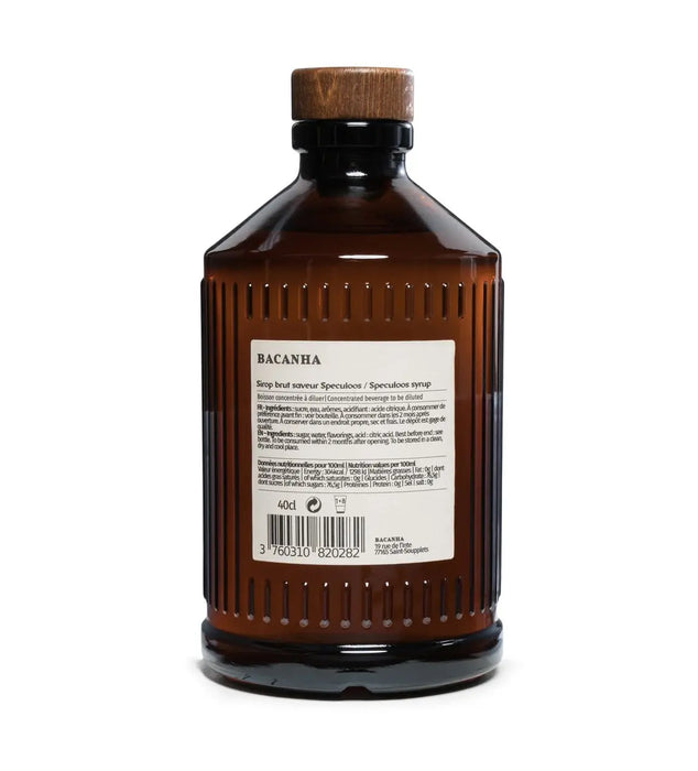 SIROP BRUT DE SPECULOOS- 40cl par Bacanha • boire, CHRISTMAS, cuisine, fêtedespères, handmade