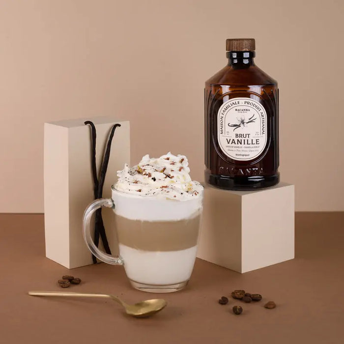 SIROP BRUT DE VANILLE - 40cl par BACANHA • boire, cuisine, fêtedespères, handmade, invitation
