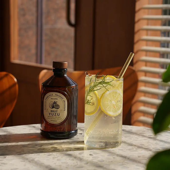 SIROP BRUT DE YUZU - 40cl par BACANHA • boire, cuisine, fêtedespères, handmade, invitation