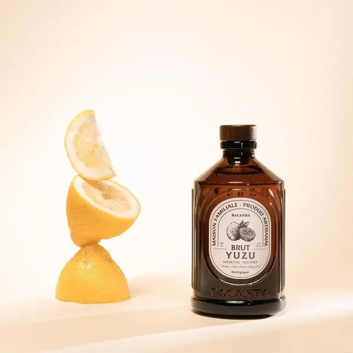 SIROP BRUT DE YUZU - 40cl par Bacanha • boire, cuisine, fêtedespères, handmade, invitation