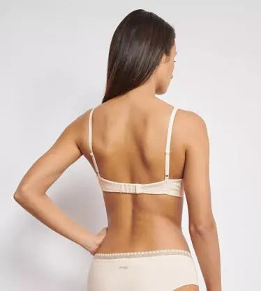 SLOGGI GO RIBBED Soutien-gorge rembourré - Angora par • accessoire, beau, Lingerie, mode, NEW