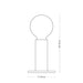 SOL Lamp Gold Opaque par EDGAR HOME • architecte, beau, design, embellir, FATHER