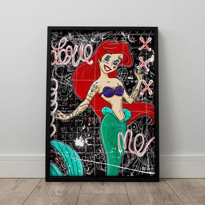 Eyefood Factory - Décoration Murale - SWIMMING by Onizbar - 60X45cm - Premier ÉTAGE