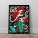 Swimming - Éditions Limitées - @trio8060, Comics, Dibond®, Girl, Love