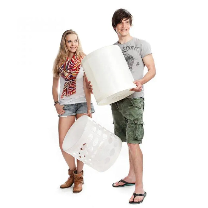 Tabouret de rangement OTTO – Blanc par Collection PREMIER ETAGE • couleur, DECORATION, maison, NEW,