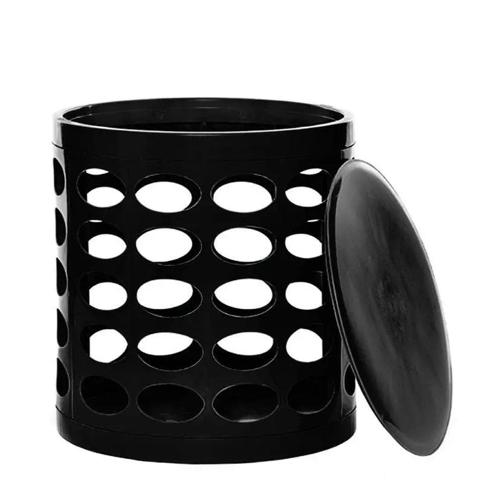 Tabouret de rangement OTTO – Noir par Collection PREMIER ETAGE • couleur, DECORATION, maison, NEW,