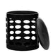 Tabouret de rangement OTTO – Noir par Collection PREMIER ETAGE • couleur, DECORATION, maison, NEW,