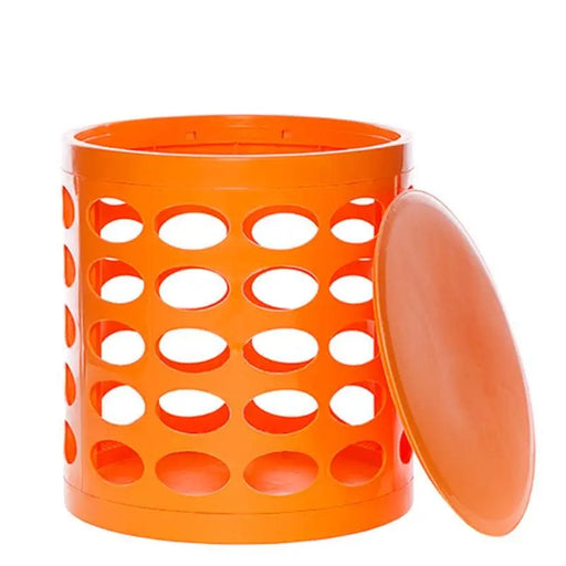 Tabouret de rangement OTTO – Orange par Otto Storage • couleur, DECORATION, maison, NEW,