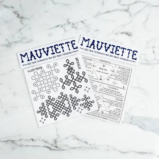 Mauviette - Accessoires Mode - TATTOO 'WOODY HILLS' - LARGE - Premier ÉTAGE