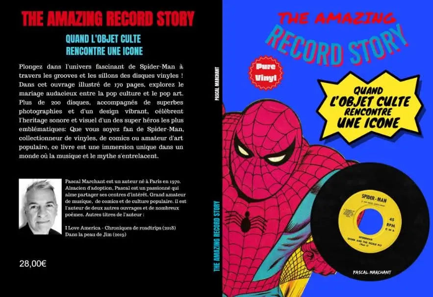The Amazing Record Story - Livre Spider-Man par PASCAL MARCHANT • beau, bureau, CHRISTMAS, france,