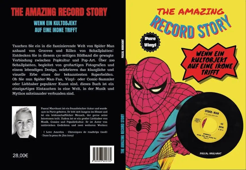 The Amazing Record Story - Livre Spider-Man par PASCAL MARCHANT • beau, bureau, CHRISTMAS, france,