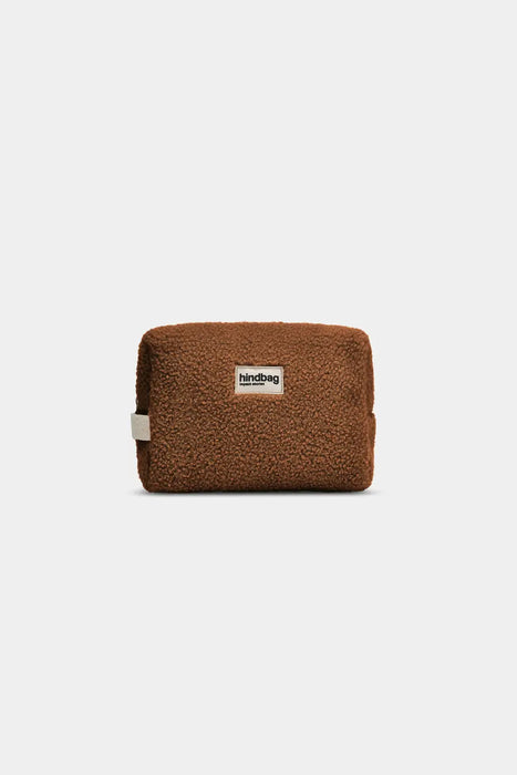 Trousse de toilette Leon Teddy Brun par HINDBAG • FROID, NEW