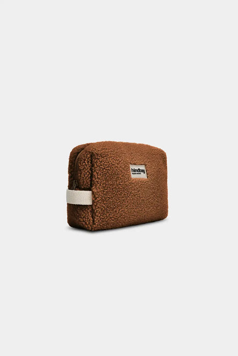Trousse de toilette Leon Teddy Brun par HINDBAG • FROID, NEW