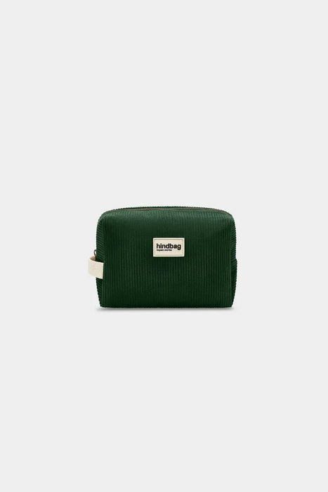 Trousse de toilette Leon Velours Sapin par HINDBAG • NEW