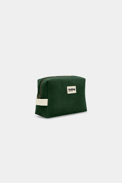 Trousse de toilette Leon Velours Sapin par HINDBAG • NEW