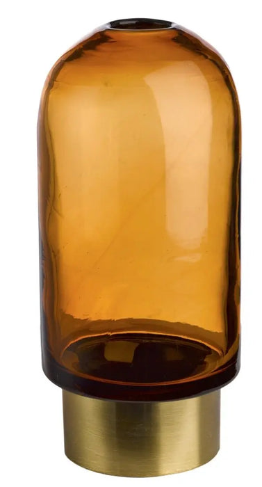 VASE BELT BULLET AMBER/BRASS par pols potten® • embellir, importation_inventaire_2, original, vase, 
