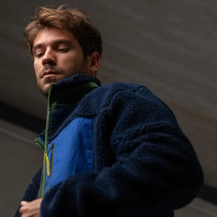 VESTE POLAIRE ZIPPEE SHERPAS par BILLYBELT • BACK TO SCHOOL, cocooning, couleurs, joyeux, made in