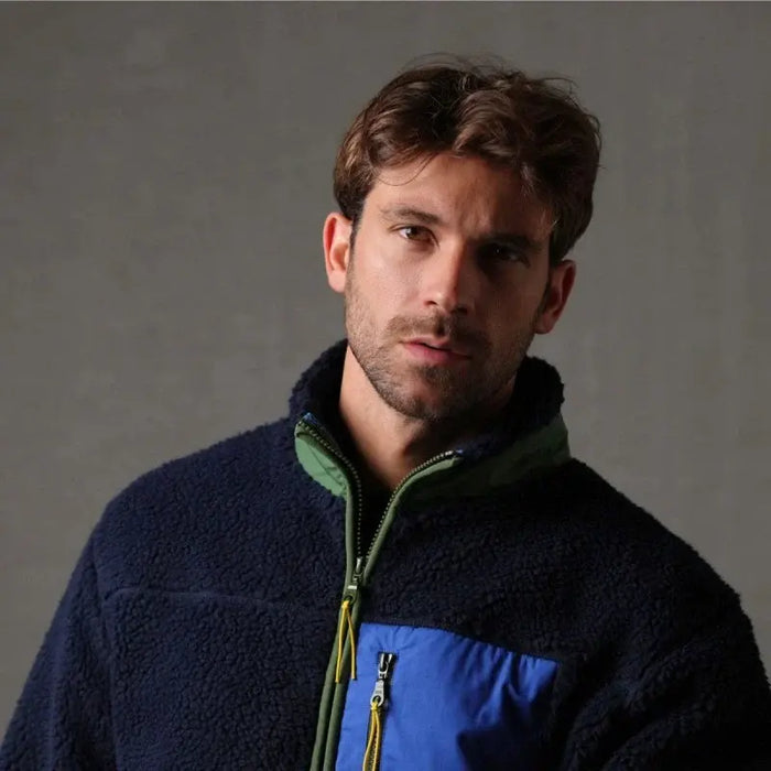 VESTE POLAIRE ZIPPEE SHERPAS par BILLYBELT • BACK TO SCHOOL, cocooning, couleurs, joyeux, made in
