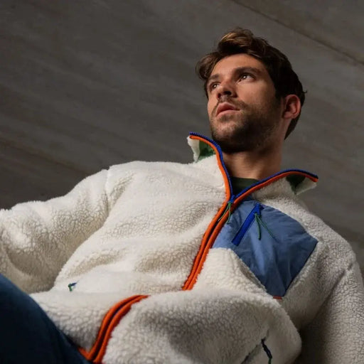 VESTE POLAIRE ZIPPEE SHERPAS par BILLYBELT • BACK TO SCHOOL, cocooning, couleurs, joyeux, made in