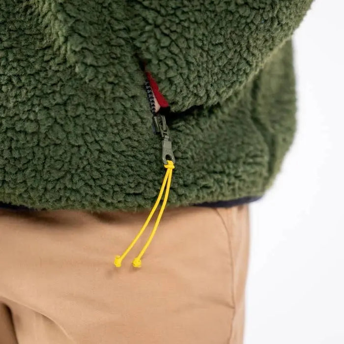 VESTE POLAIRE ZIPPEE SHERPAS par BILLYBELT • BACK TO SCHOOL, cocooning, couleurs, FATHER, FROID