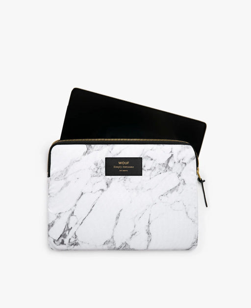 WHITE MARBLE IPAD MINI SLEEVE par WOUF • -30%, BACK TO SCHOOL, CHRISTMAS, importation_inventaire_2, 