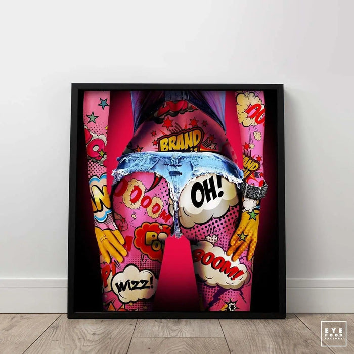 You are bootyful - Éditions Limitées - @trio6565, Boom, Dibond®, Femme, Girl