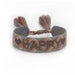BRACELET TISSE BOHO - HAPPY - COFFEE CUP par KEEWEE • accessoire, Accesssoires mode mixte, beau, 